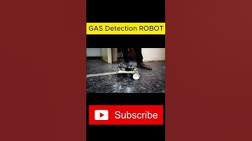 GAS Detection Robot #experiment #circuitcomponents#robotics