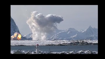 German Spectrum rocket’s debut test launch from Norway ends in disaster