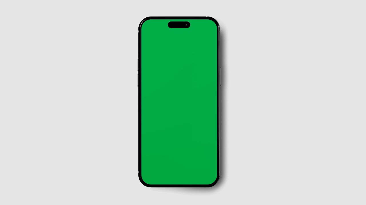 iPhone Green Screen Mockup Template Animation | Free Editable iPhone Animation for Video Creators iPhone Green Screen Mockup Template Animation | Free Editable iPhone Animation for Video Creators