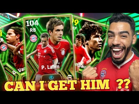 FC BAYERN MÜNCHEN EPIC PACK OPENING 🔥 P.LAHM 104 🥶 eFootball 24 mobile