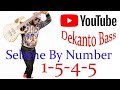 SEBENE BASS GUITAR TUTORIAL By number 1-5-4-5 Dekanto Bass/Bass lessons