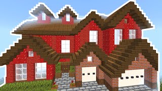 THE LARGEST MINECRAFT HOUSE | WORLD RECORD