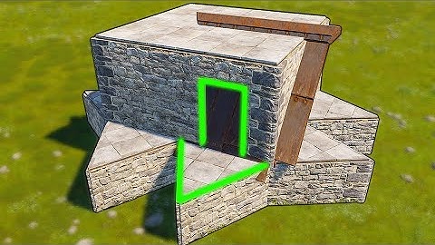 RUST - HIDDEN ROOF BUNKER / BASE DESIGN 2023