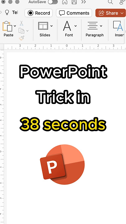 Easy Morph Slideshow Tutorial using Power Point 😎 #powerpoint