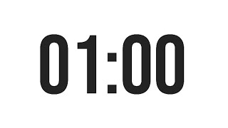 1 Minute Timer Countdown - 60 Sec Timer with Sound