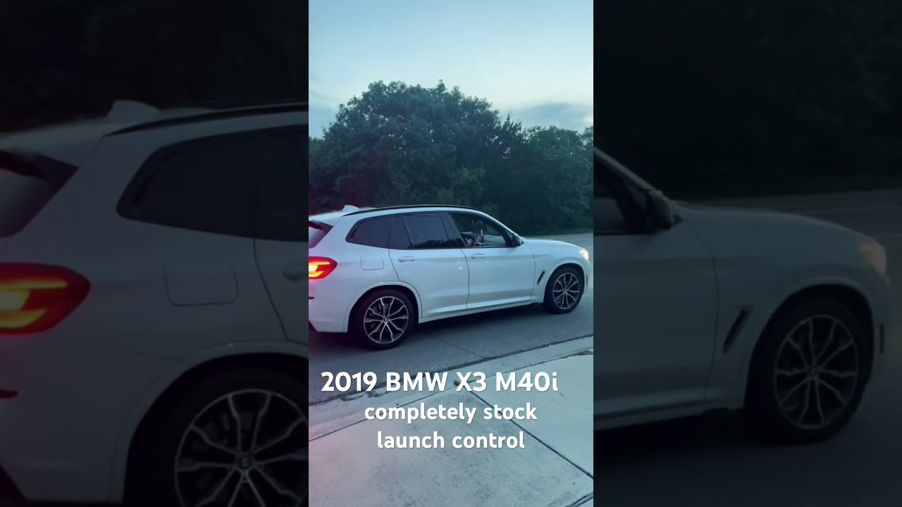 Completely Stock Launch Control On A 2019 X3 M40i Bmw Launchcontrol