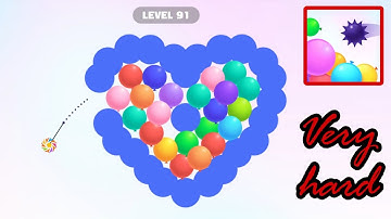 "Thorn And Balloons: Bounce Pop " levels from 86 to 100
