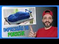 IMPRESSÃO 3D COLORIDA DE UM PORSCHE!