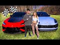 I RACED MY GIRLFRIEND! (Lamborghini Urus Performante vs Porsche Cayenne Turbo GT)