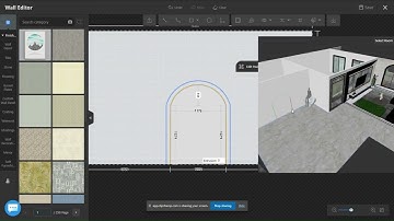 How to create wall lightings with coohom, arch lights using wall editor.