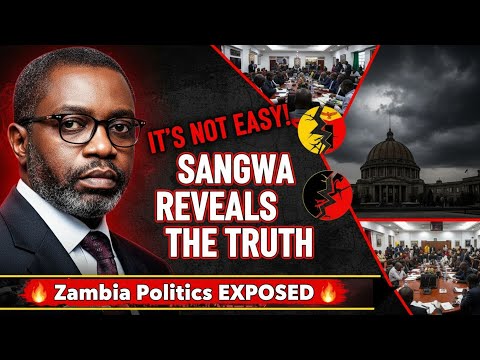 John Sangwa S SHOCKING Confession Why Running A Political Party Is HARDER Than You Think