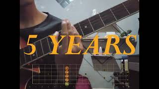 Download Lagu zuhair - 5 years chord (original) | gustumaha MP3