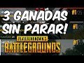 3 ganadas en pubg insolito en espaol goth