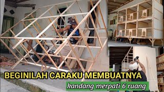 How to Make a 6 Room Pigeon Coop // how to make a 6 room pigeon coop