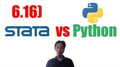 6.16) Stata vs Python