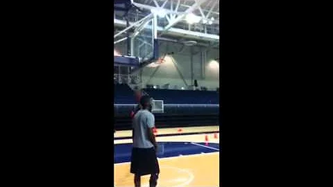 Xavier McClish & LJ Ross workout #UAFShoops