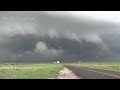 06-13-2023 Stratford, TX - Hailstorm and Rotation on a Tornado Warned Supercell