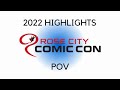 2022 rosecitycomicconpdx highlights 4k