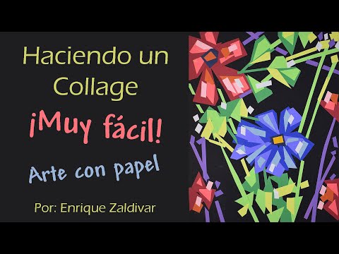 Video: Cómo Hacer Un Collage Floral Utilizando La Técnica Terra A Partir De Flores