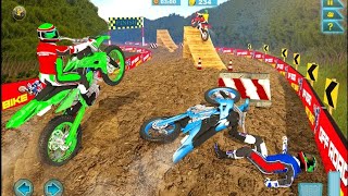 Offroad Moto hill Bike racing game 3D - Android Game Play screenshot 3