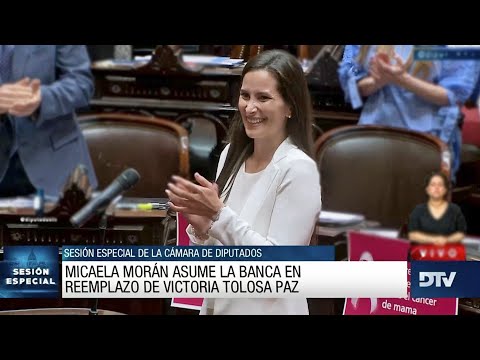 Diputada Morán, Micaela - Sesión 12-10-2022 - Jura