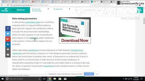 Data Mining Screencap FUWV