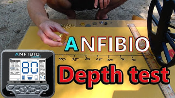 Nokta Amfibio เทสความลึก เครื่องตรวจจับโลหะลึกๆ รุ่นใหญ่ ลึกจริงๆ