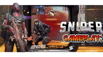 Beauty of sniper in call of duty mobile😍Multiplayer Ranked on iPhone13 #codm #sniper #iphone13 #cod