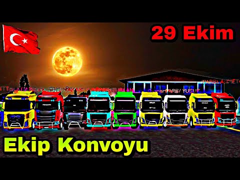 🔴Ekiple Efsane Konvoy (Bunu Kaçırmayın) //Cargo Simulator 2021 Türkiye