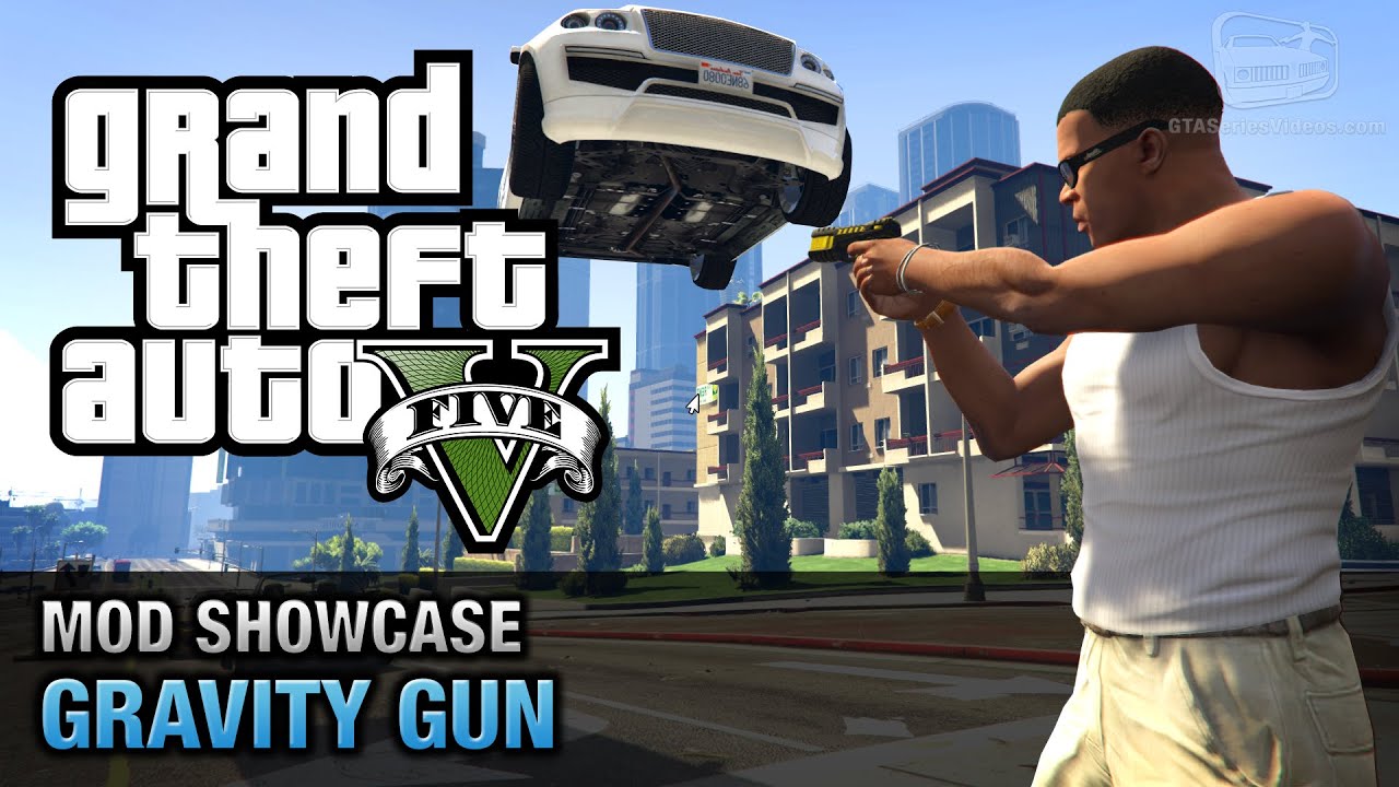 Gravity gun in gta 5 фото 12