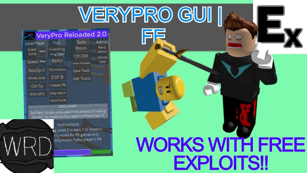 New Verypro Reborn Gui By Wolfhound U Super Op Fe Troll Gui