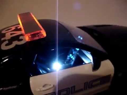 1/18 Bumble Bee & Barricade Diecast Models with working lights!