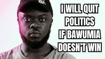 I will quit politics if Bawumia loses to Kennedy Agyapong - NPP blogger Kwadwo Sheldon declares