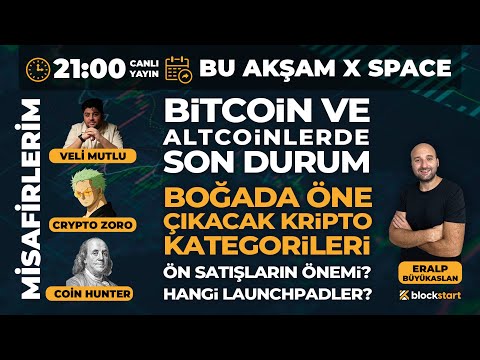 CoinHunter, Veli Mutlu & Zoro ile BTC'yi, Altcoinleri, Launchpadleri ve Ön Satışları konuştuk