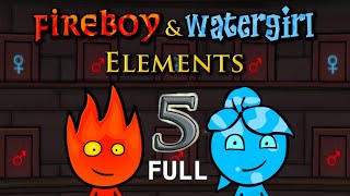 Fireboy & Watergirl 5 Elements - Full Walkthrough