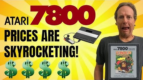 Atari 7800 Game Prices Are Skyrocketing - Why It’s a Good Thing!