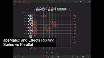 Routing Effects in apeMatrix: Series vs Parallel