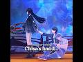 Rover held Chisa's hand to stop her..?