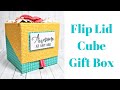 Flip Lid Cube Gift Boxes