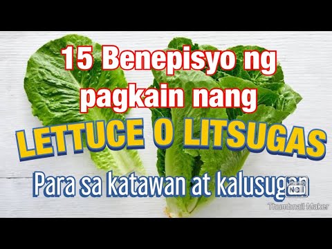 Video: May mga nucleic acid ba ang lettuce?