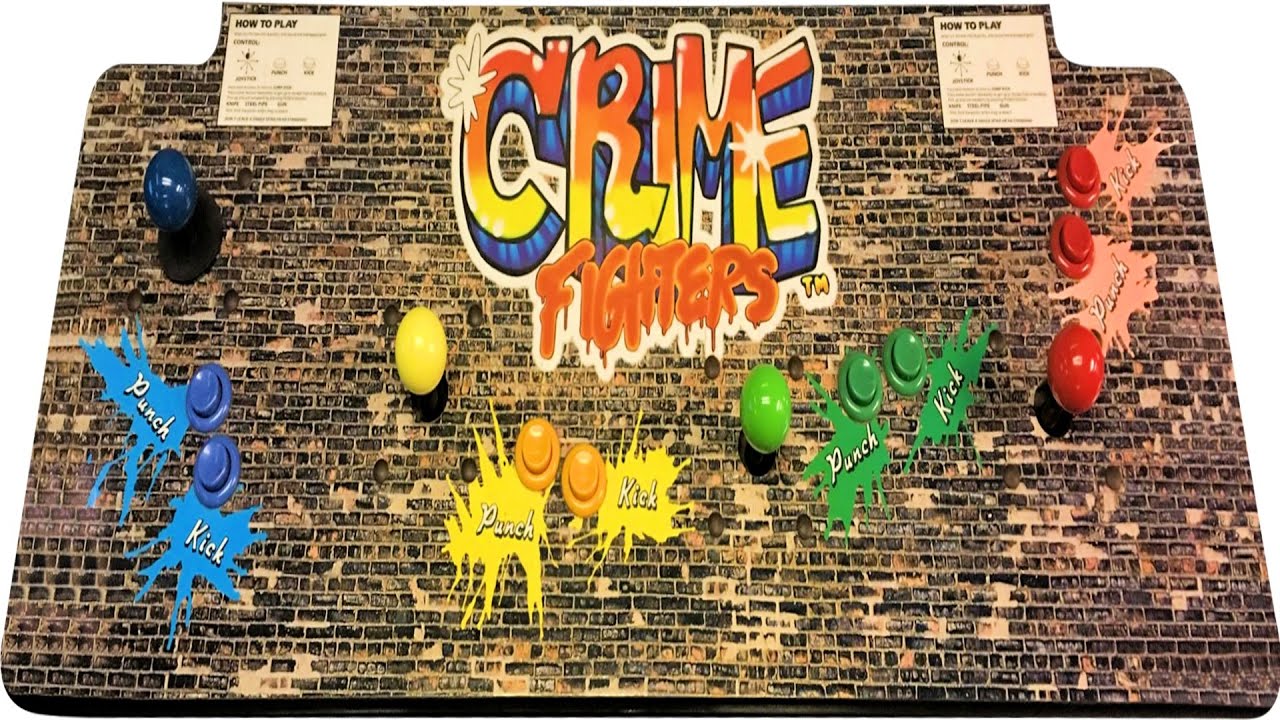 Crime Fighters Arcade Very Hard Full Game Gameplay Walkthrough 4 Players Coop No Commentary