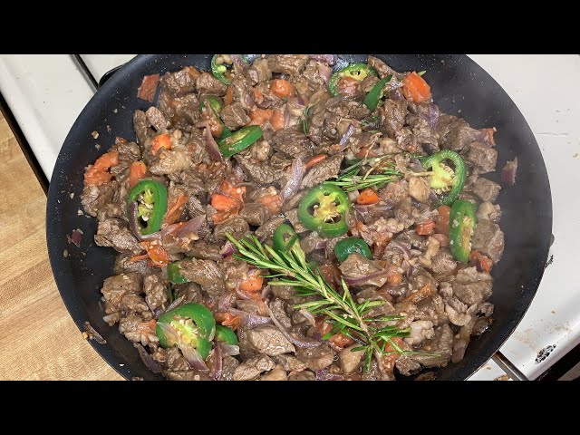How to Cook Beef Tibs (Ethiopian Food) || የጥብስ አሰራር class=