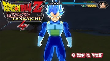 Vegeta ALL Transformations and SSJ Blue Evolution Moveset, Dragon Ball Z: Budokai Tenkaichi 4 MOD 🐉