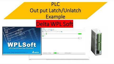 PLC Programming tutorial || Latch / unlatch output