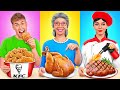 Tantangan Masakanku vs Nenek | Situasi Makanan Lucu oleh Multi DO Challenge