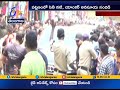 Fans throng to see actress Anasuya in Bellampalli