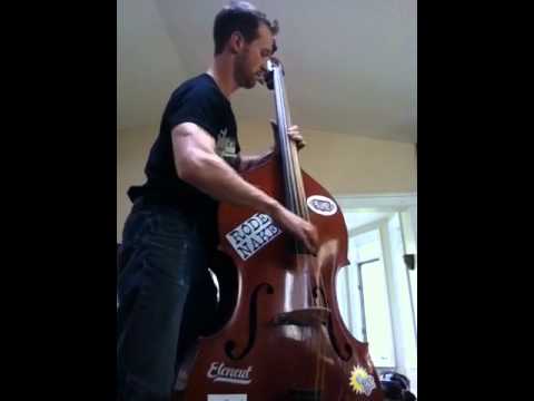 JW-Jones on upright bass (foolin' around!)