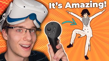 VR Full Body Tracking Using Quest Pro Controllers!