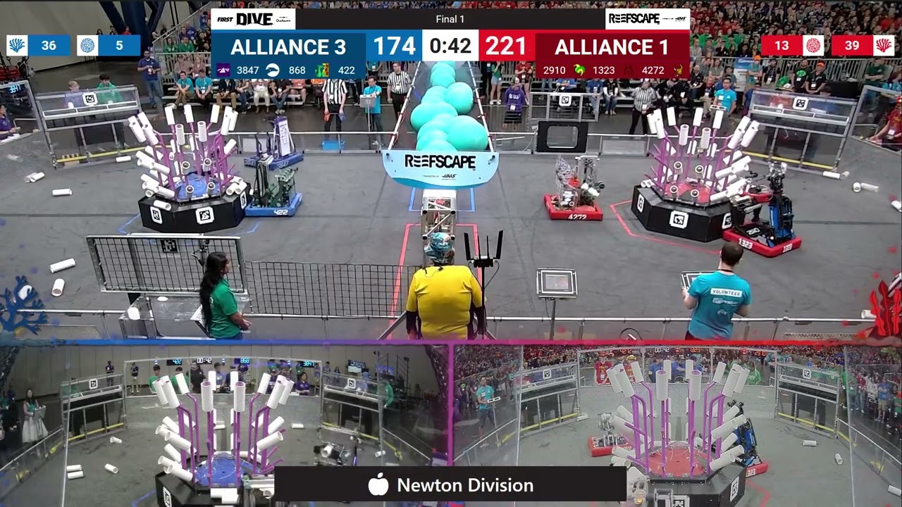 Final 1 - 2025 FIRST Championship - Newton Division - YouTube