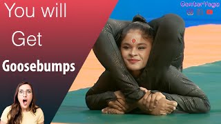Must Watch Artistic Yoga Performance  || Yoga Vaishanavi ||ContorYoga